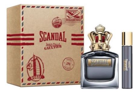 Estuche Jean Paul Gaultier Scandal Hombre EDT 2Pz Perfume 100ml + Mini 10ml
